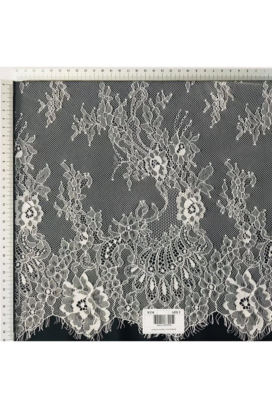 Sakallı Somon Renk Dantel