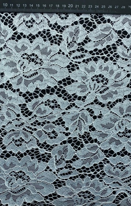 Bebe Mavisi Kordlu Polyester Dantel 135 cm