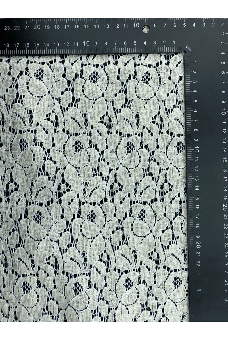 Açık Yeşil Pamuk Naylon Dantel, İthal, 150 cm