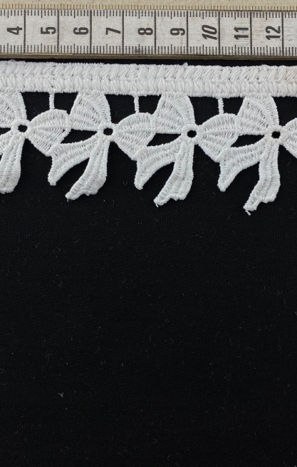 Ham Yapıda Güpür Brode Bant, Polyester