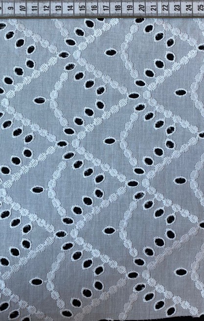 Kasar İşlemli Bohrerli Mat Polyester Brode Bant - 33 cm