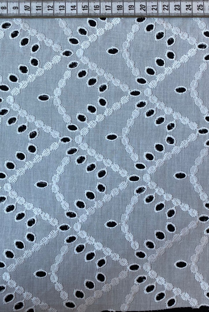 Ham Bohrerli Mat Polyester Vual Brode Bant, 30 cm