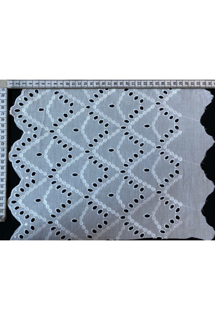 Ham Bohrerli Mat Polyester Vual Brode Bant, 30 cm