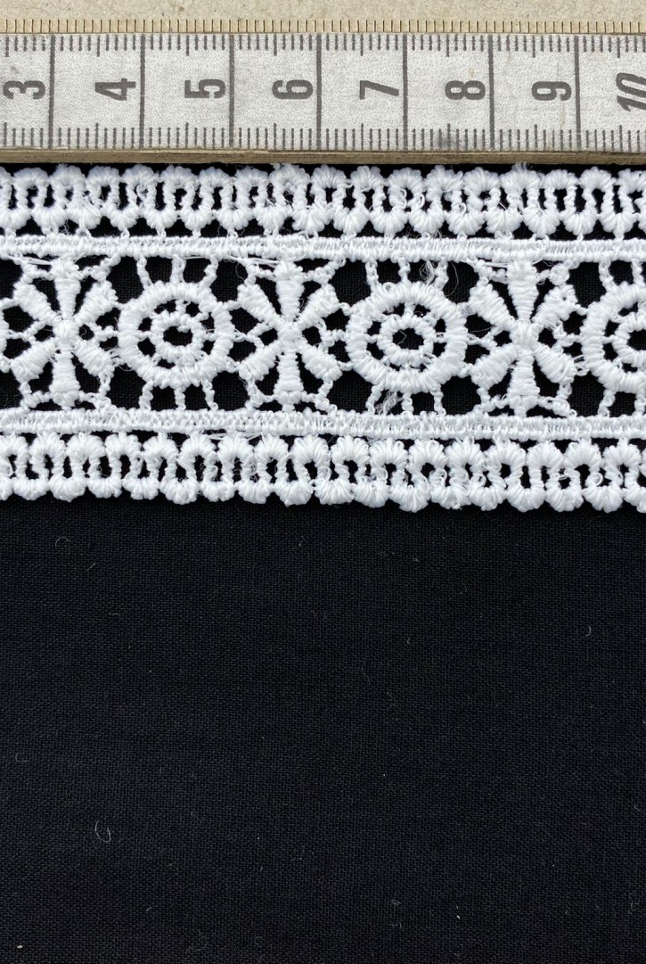 Ham Mat Polyester Güpür Brode Bant