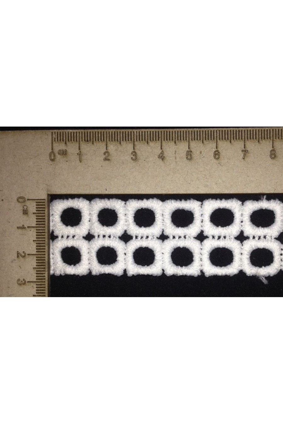 A Kalite Ham Mat Polyester Güpür Brode Bant