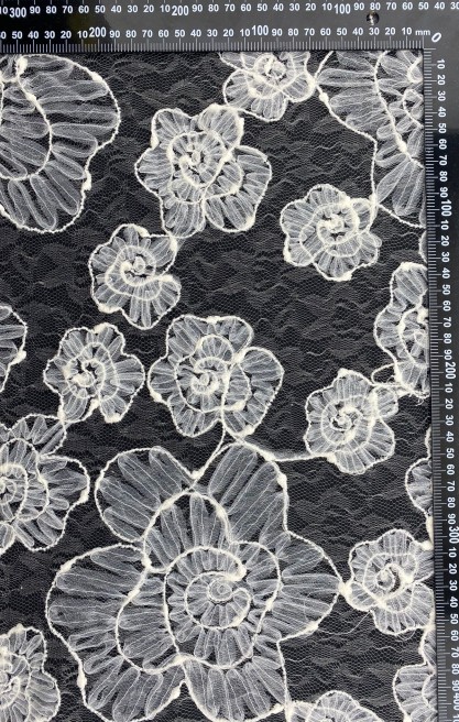 21056 DANTEL/İTHAL/LEZ/POLYESTER/HAM/130 CM