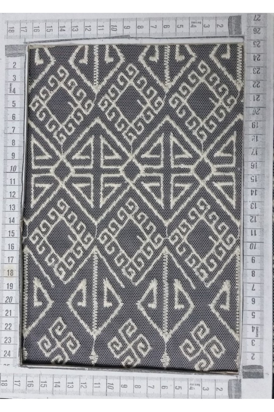 2914-METRE Ham Mat Polyester Brode Kumaş