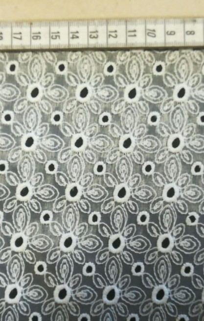 Brode Yerli Vual Lez Pamuk Polyester Krem