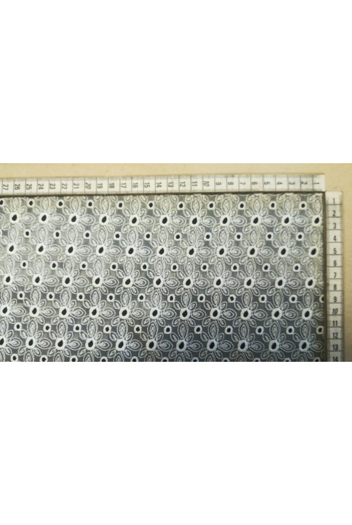 Brode Yerli Vual Lez Pamuk Polyester Krem