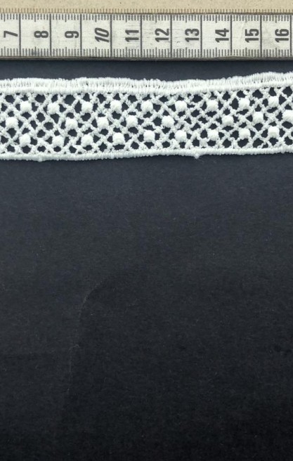 Ham Mat Polyester Güpür Brode Bant