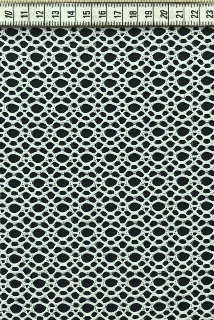 Ekru Naylon Likralı Dantel