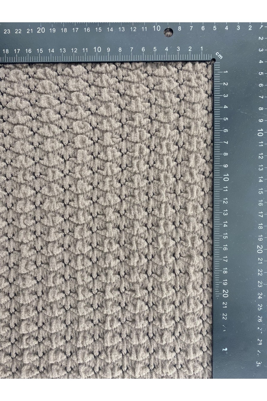 19589 Dantel Kumaş – Pamuk/Polyester – Koyu Kahve – Bürümcük – 157 cm