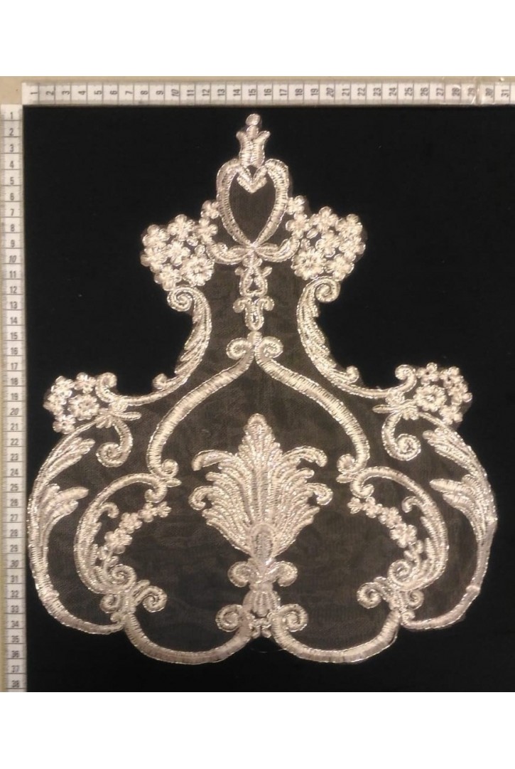 Lurex Kordlu Aplik Brode, Yerli Üretim