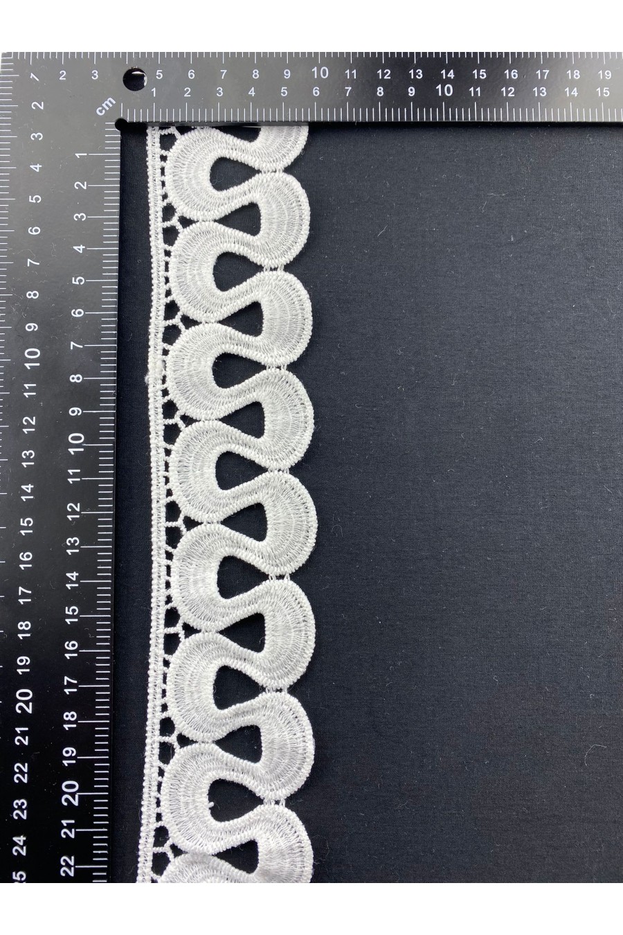 Brode İthal Bant Güpür Mat Polyester Ham 4.5 CM