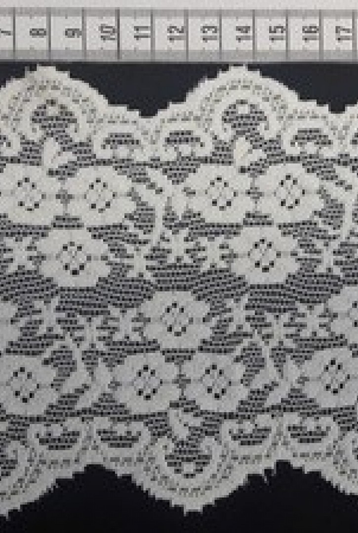 Ham Yerli Güpürümsü Polyester Brode Bant