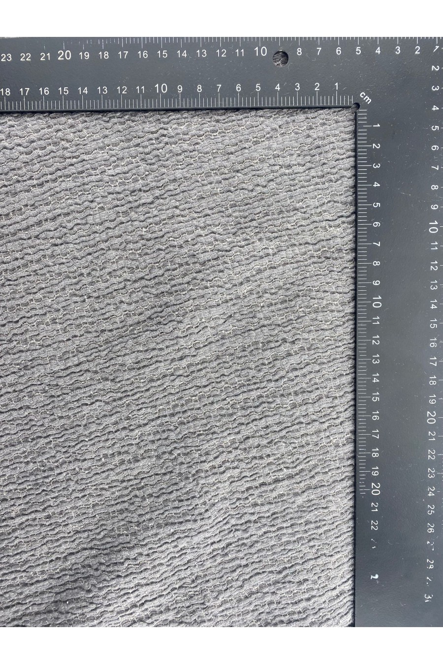 19590 Dantel Kumaş – Pamuk/Polyester – Gri – Bürümcük – 120 cm