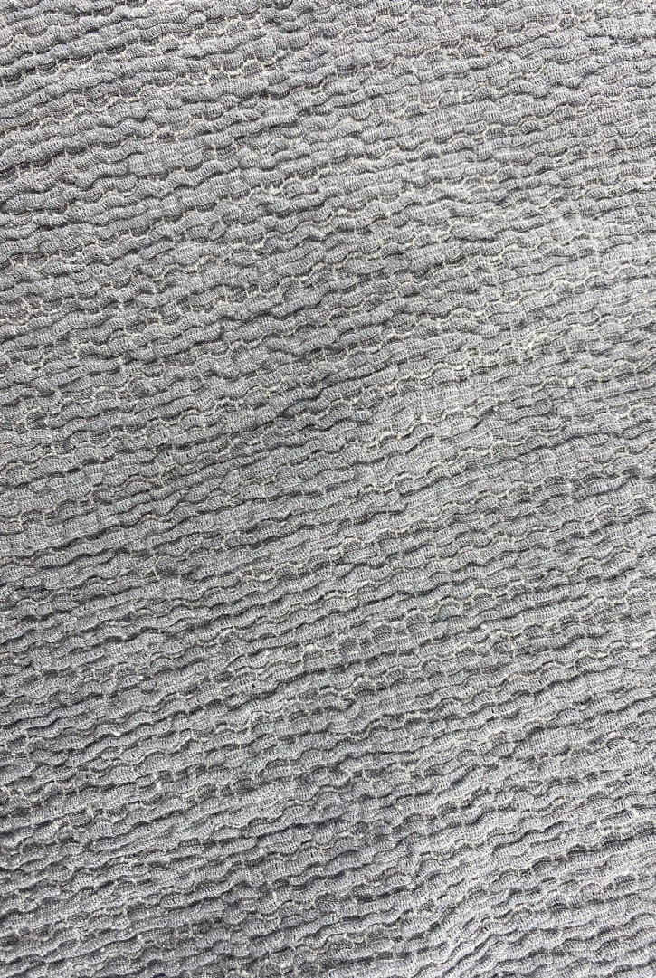 19590 Dantel Kumaş – Pamuk/Polyester – Gri – Bürümcük – 120 cm