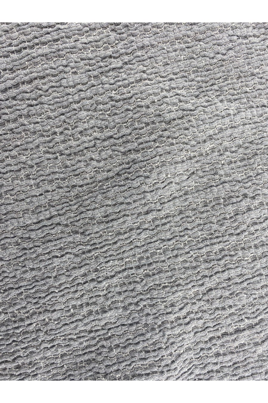 19590 Dantel Kumaş – Pamuk/Polyester – Gri – Bürümcük – 120 cm