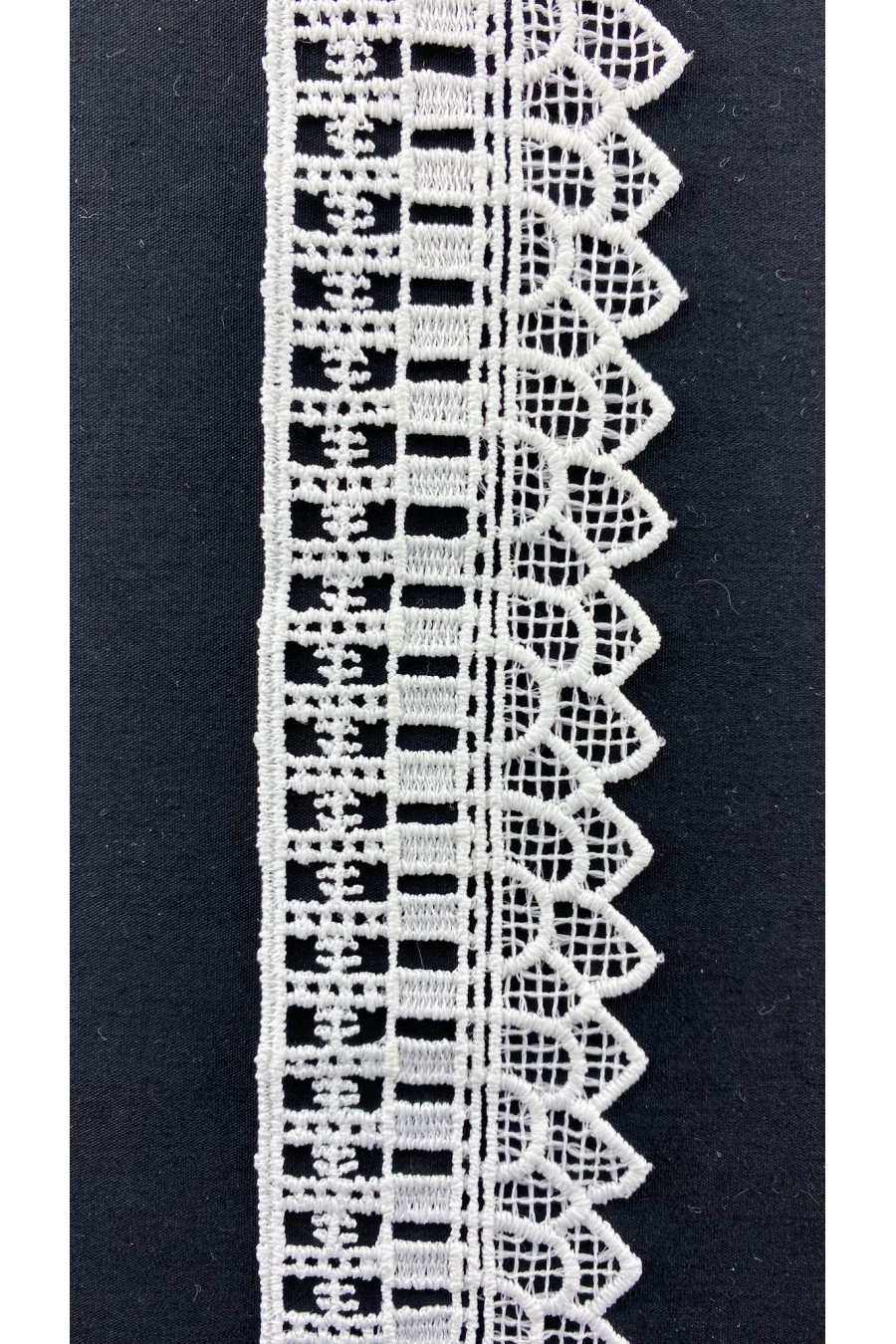 5 cm Mat Ham Polyester Yerli Güpür Brode Bant