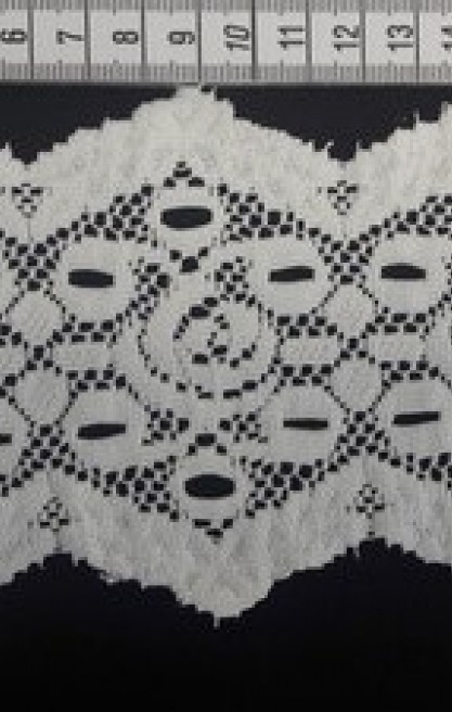 Ham Güpürümsü Polyester Yerli Brode Bant