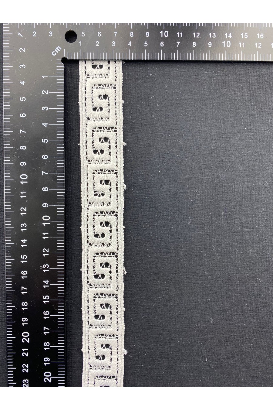 Yerli Mat Polyester Ham Güpür Brode Bant