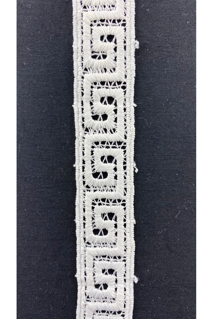 Yerli Mat Polyester Ham Güpür Brode Bant