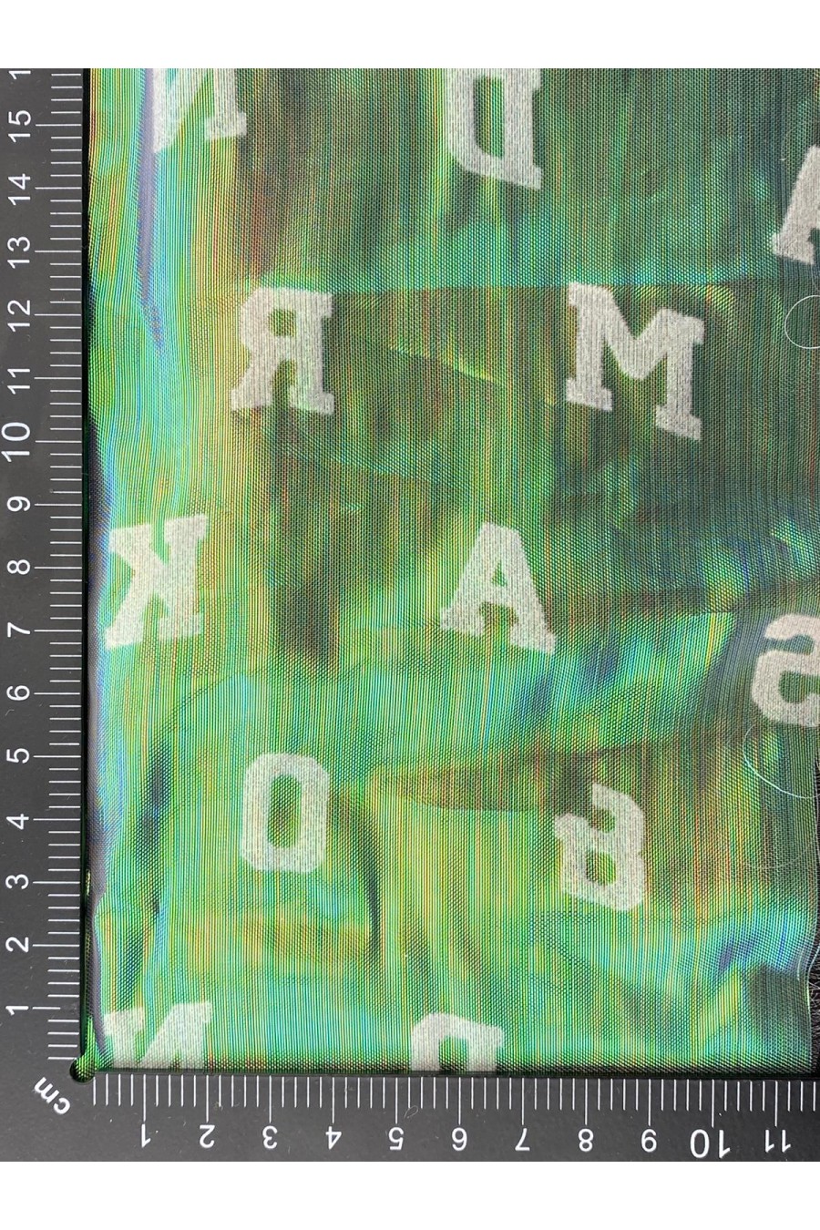 Gold Pullu Simli Beyaz Tül Bant, 2.5 cm