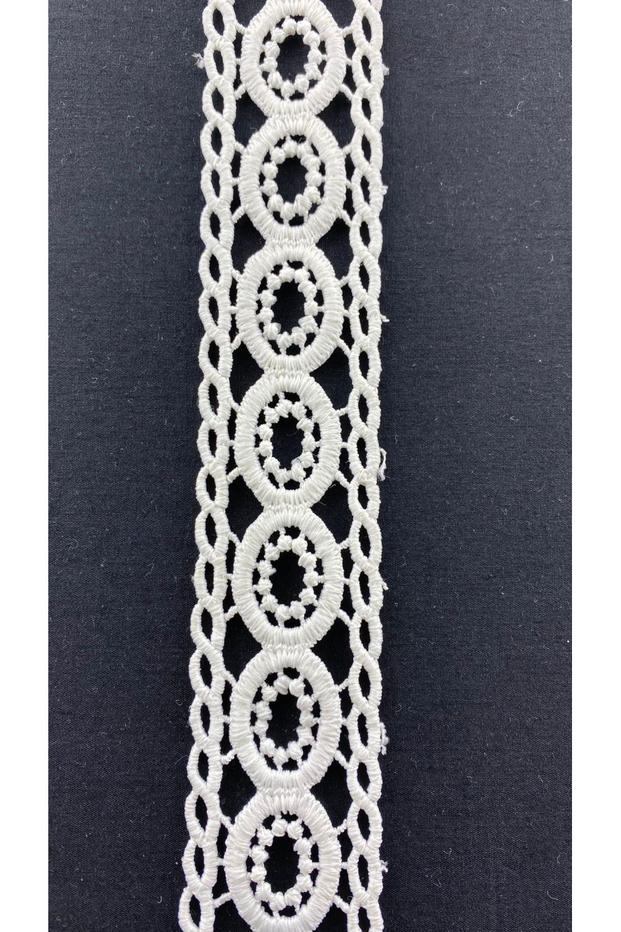 Kuş Gözü Ham Güpür Bant, Yerli, Polyester