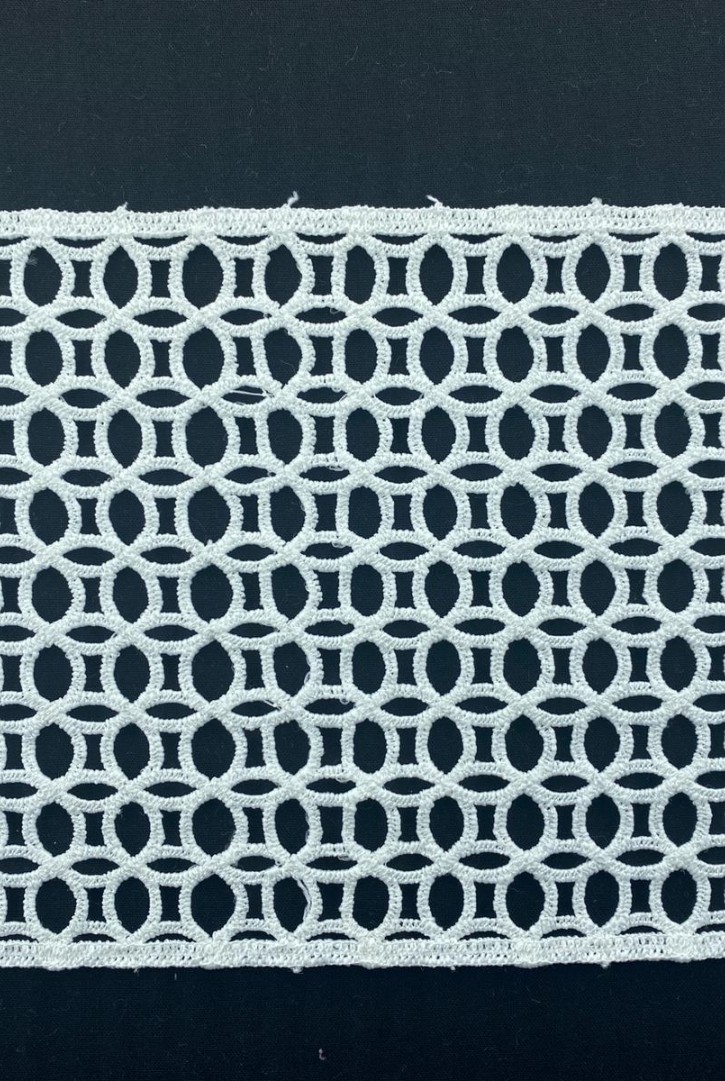 17509 BRODE/YERLİ/BANT/GÜPÜR/MAT POLYESTER/HAM/12,5 CM