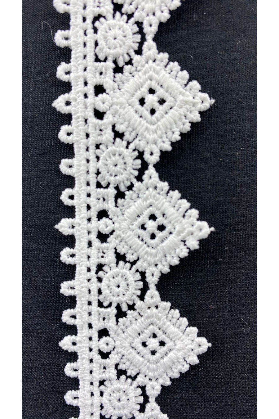 Ham Yapıda Mat Güpür Bant, 3 cm