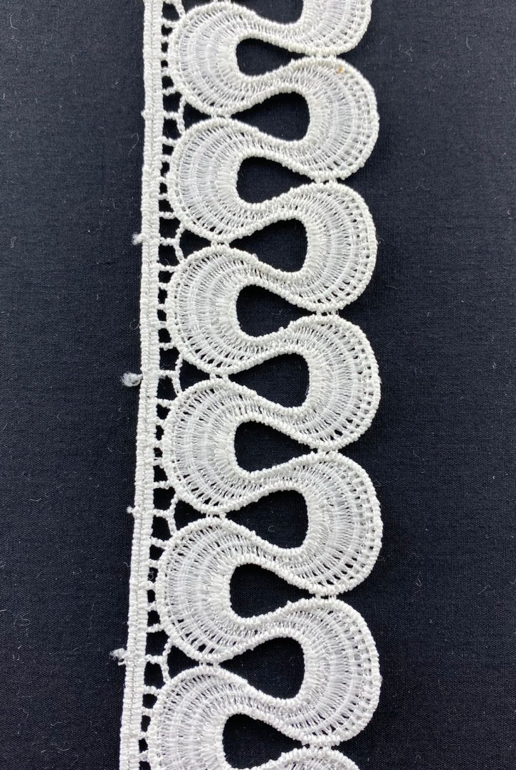 Ham Mat Polyester Güpür Brode Bant