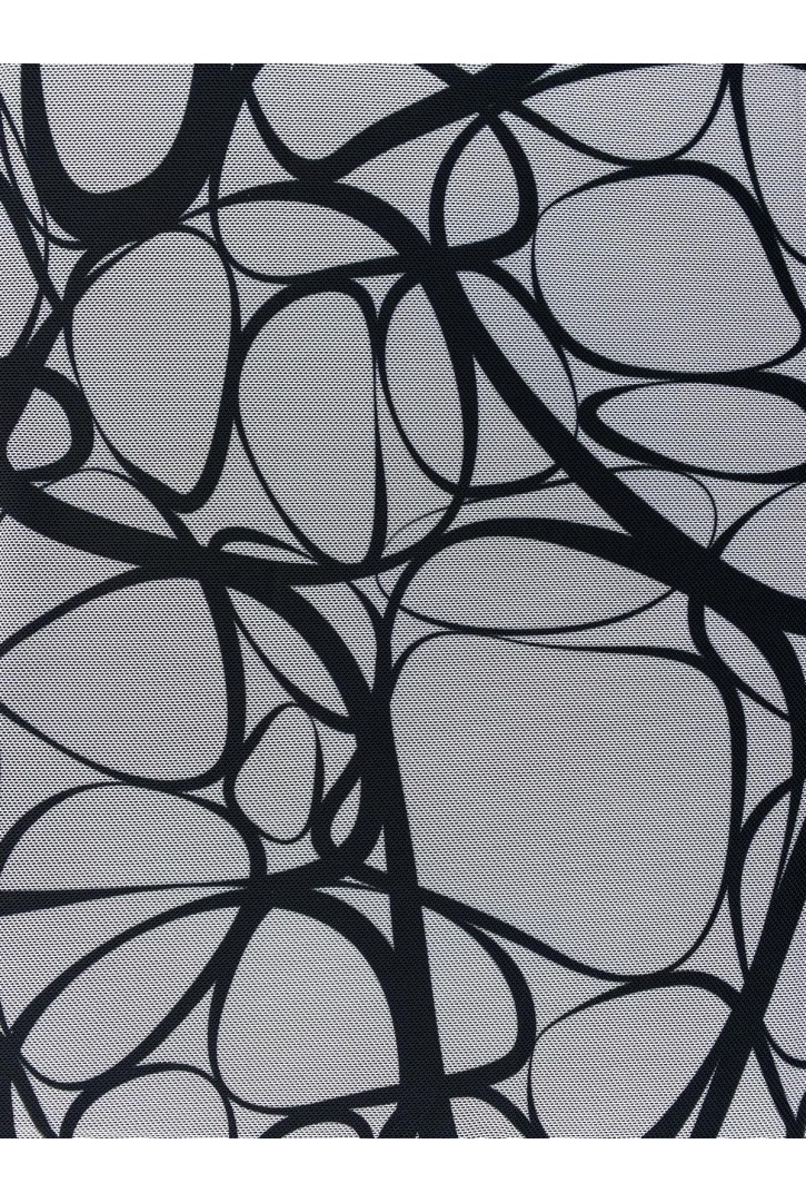 Dijital Baskılı Likralı Kraşlama Tül Kumaş