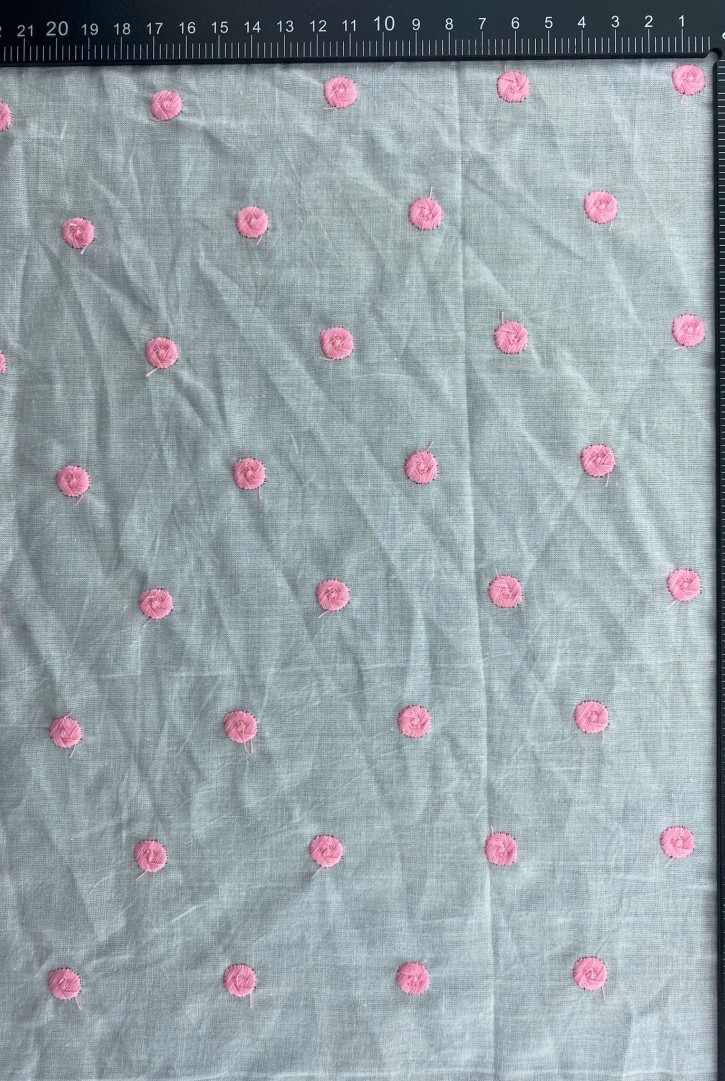 Puanlı Pembe İpli Vual Brode