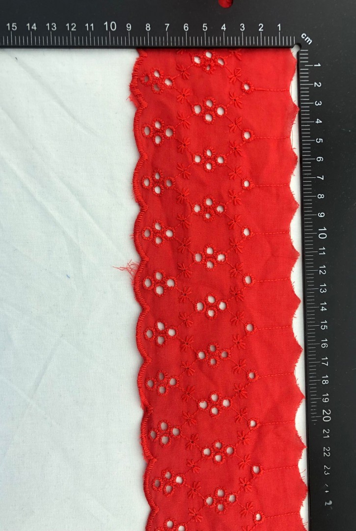 Ham Güpür Pamuk Brode Kumaş