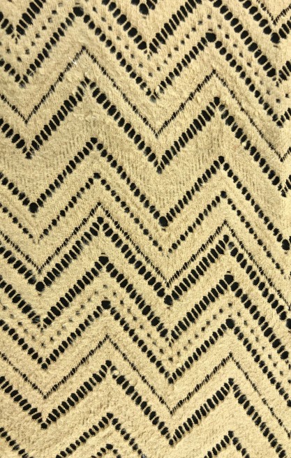 Bisküvi Renkli Polyester Dantel, 130 cm