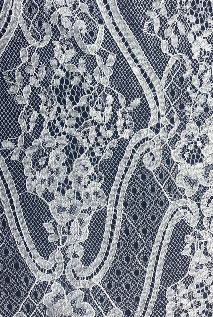 Fikslenmiş Naylon Likrasız İthal Dantel