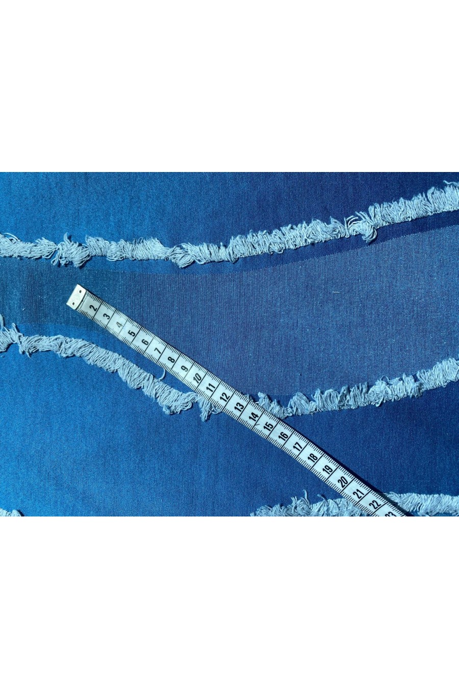 22350 KUMAŞ/YERLİ/LEZ/PAMUK/POLYESTER/KESME/MAVİ/150 CM