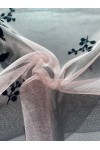 22352 TÜL/YERLİ/LEZ/POLYESTER/FLOK/PEMBE/160 CM