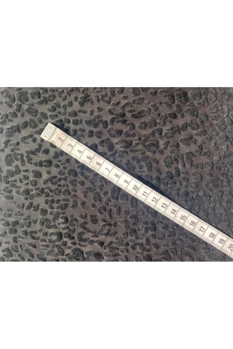 22355 TÜL/YERLİ/LEZ/POLYESTER/ELASTAN/FLOK/SİYAH/155 CM