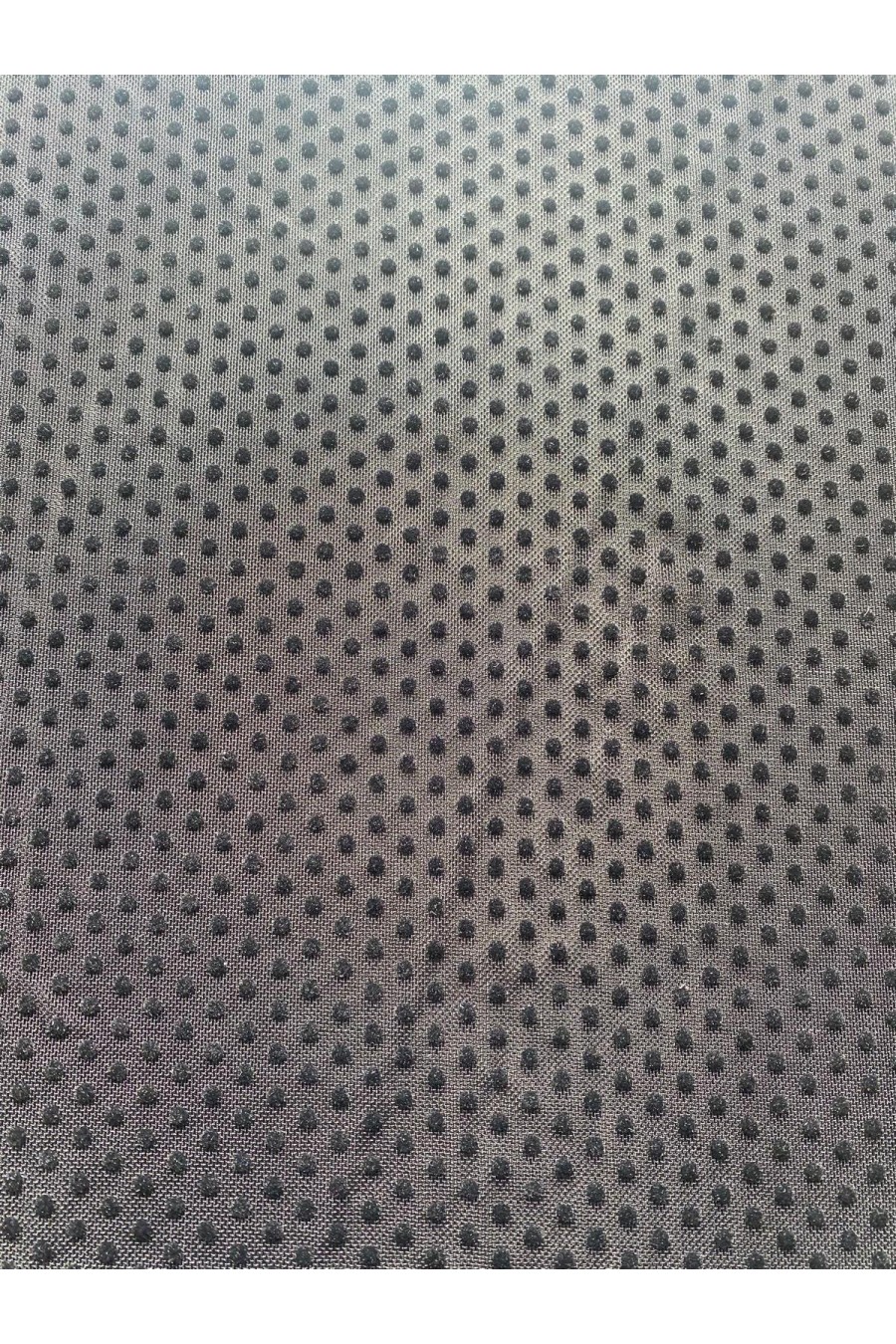 22362 TÜL/YERLİ/LEZ/POLYESTER/ELASTAN/FLOK/PUANTİYE/SİYAH/150 CM