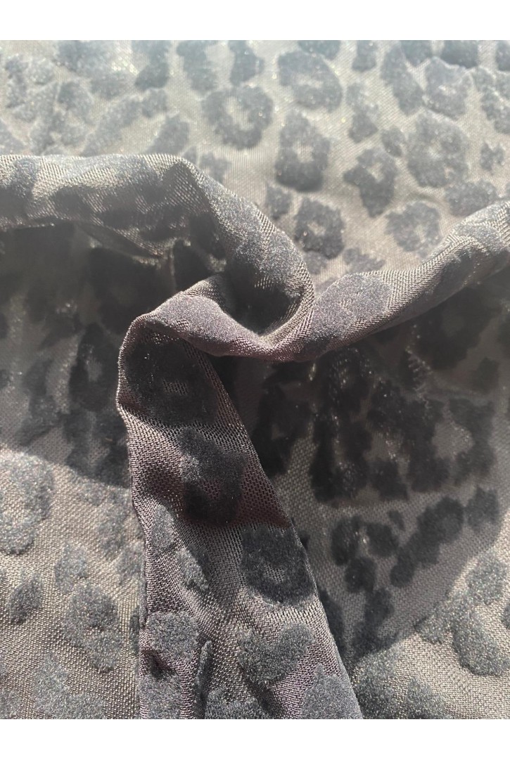 22365 TÜL/YERLİ/LEZ/POLYESTER/ELASTAN/SİYAH/160 CM