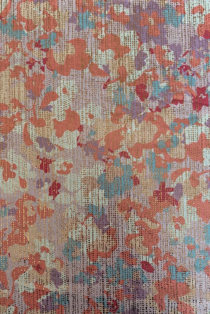 22367 TÜL/YERLİ/LEZ/POLYESTER/ELASTAN/BASKILI/RENKLİ/155 CM