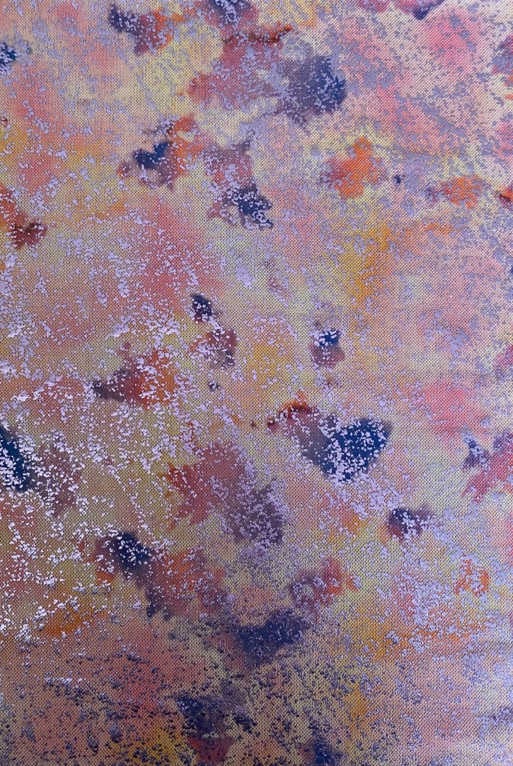 22368 TÜL/YERLİ/LEZ/POLYESTER/HOLOGRAM/BASKILI/RENKLİ/155 CM