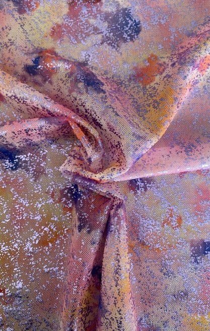 22368 TÜL/YERLİ/LEZ/POLYESTER/HOLOGRAM/BASKILI/RENKLİ/155 CM