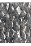 21773 Dantel Kumaş – Polyester/Likra – Siyah – Bürümcük – 170 cm