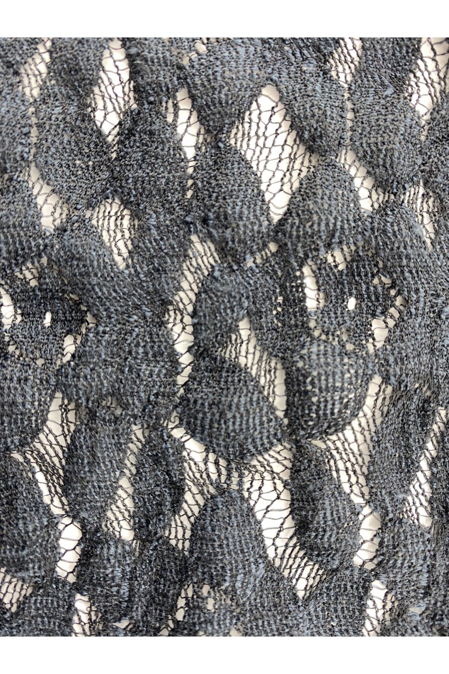 21773 Dantel Kumaş – Polyester/Likra – Siyah – Bürümcük – 170 cm