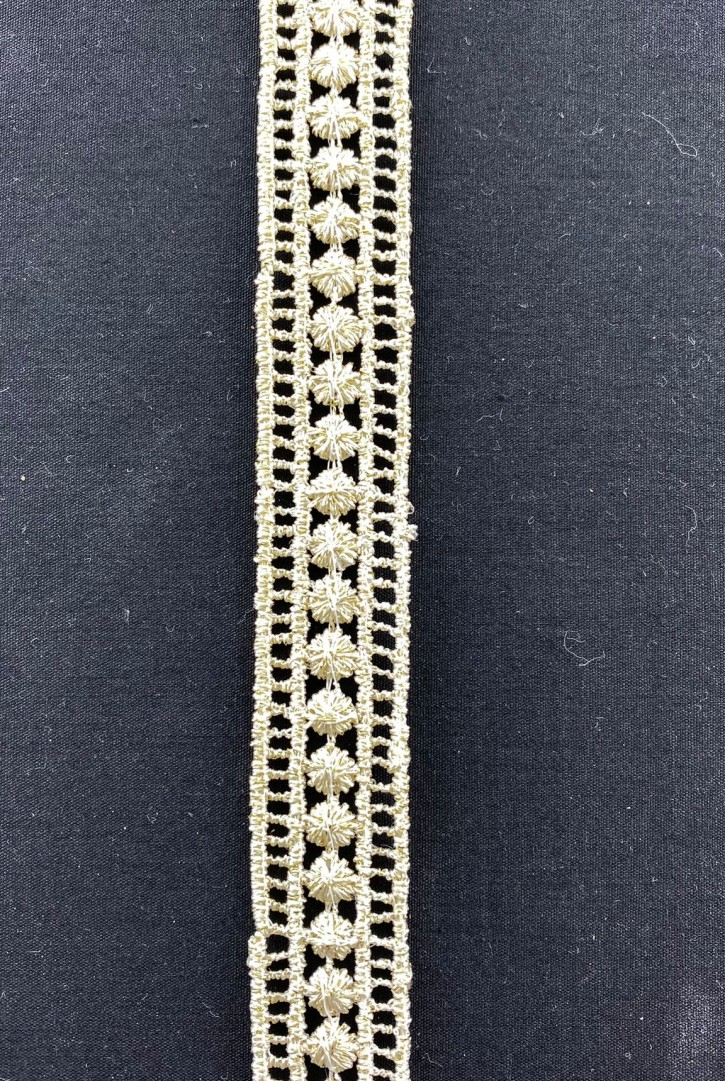 8004 BRODE/YERLİ/BANT/GÜPÜR/MAT POLYESTER/BEYAZ