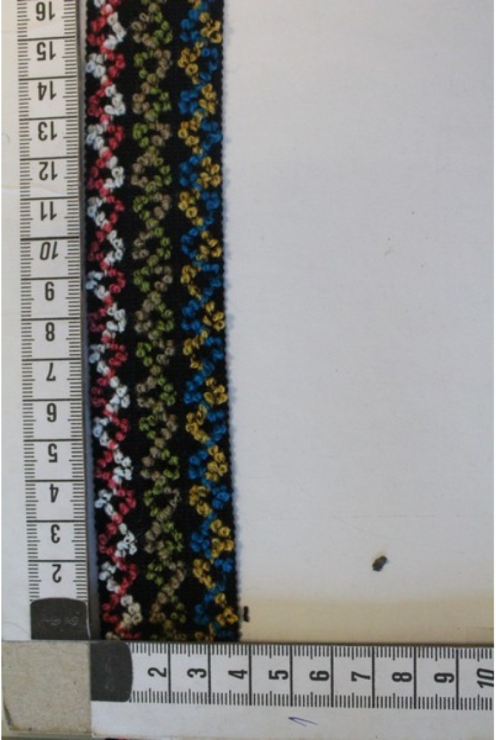 2301/ŞERİT/POLYESTER/ETNİK DESEN/RENKLİ