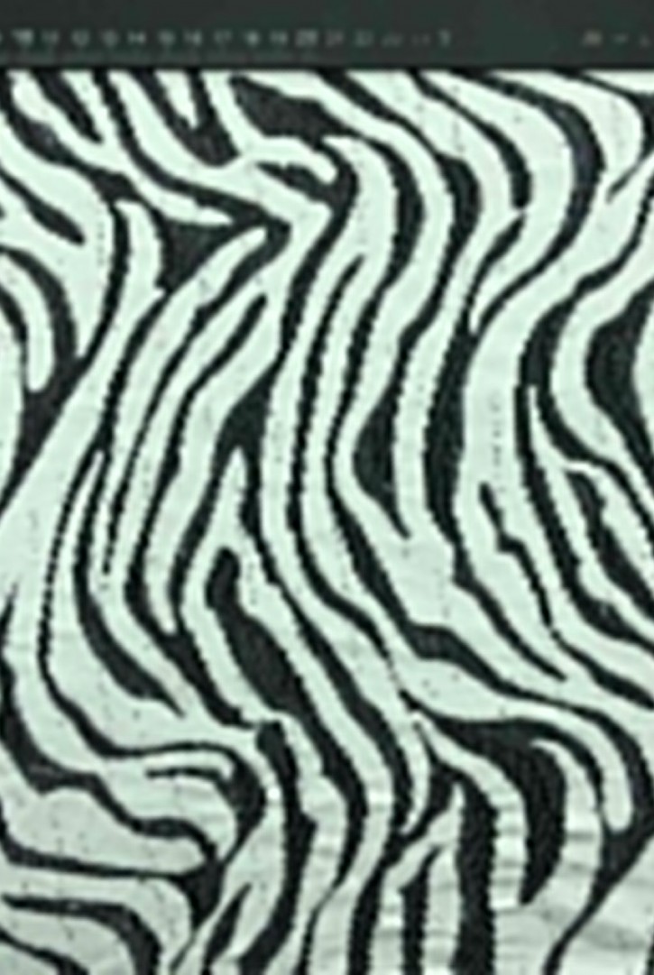 Siyah-Beyaz Yerli Polyester Dantel