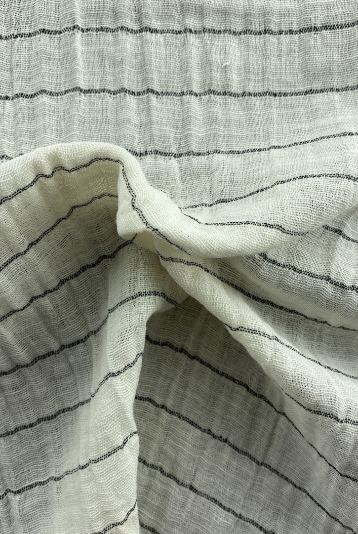 22395 KUMAŞ/YERLİ/LEZ/PAMUK/CRINKLE/KREM/140 CM